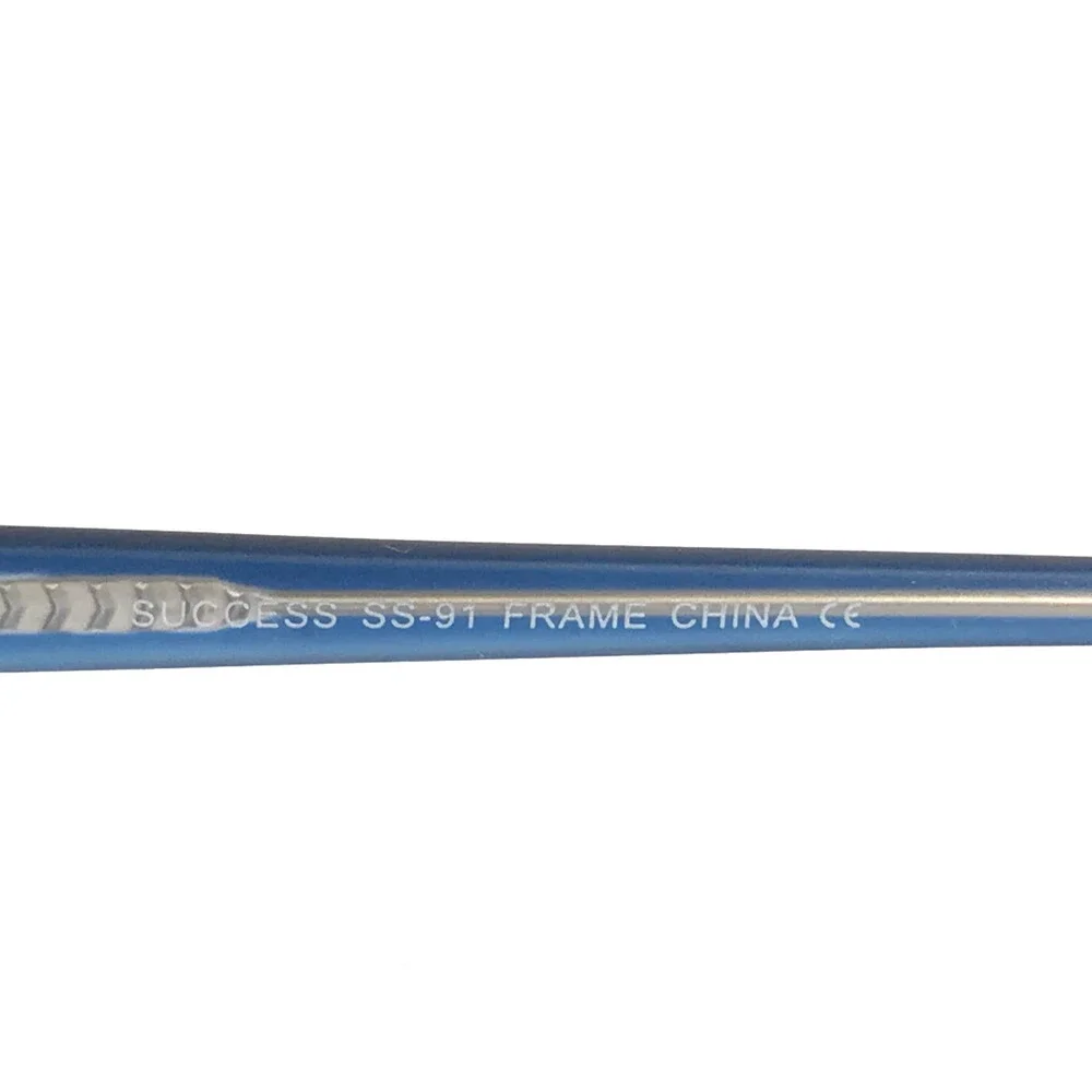 Success Eyeglasses Frames SS-91 M. BLUE Matte Blue Cat Eye Full Rim 54-17-145